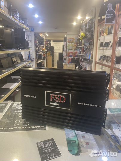 Автомобильный усилитель FSD audio master 1000.1