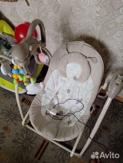 Детские электронные качели