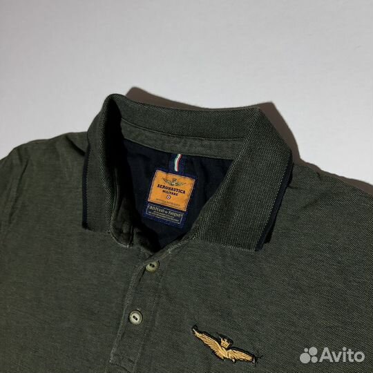 Поло Aeronautica Militare Green Polo