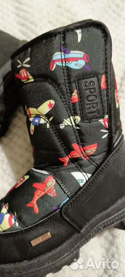 Сапоги детские зимние 30