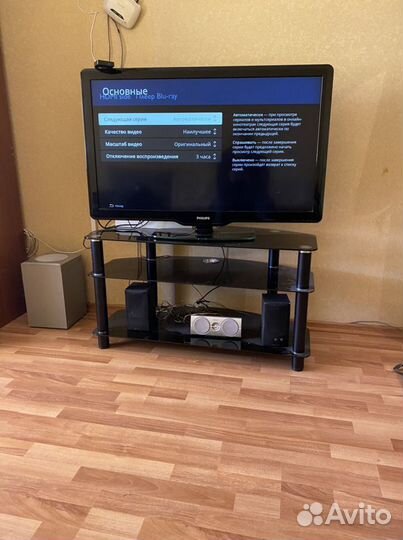 Стеклянная тумба