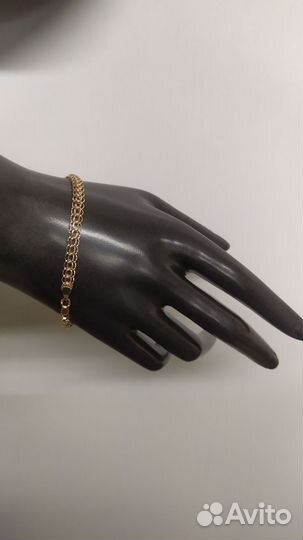 Золотой браслет Итальянка