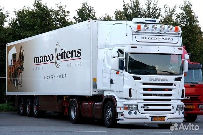 1/50 Scania рефрижератор Schmitz Thermo King WSI