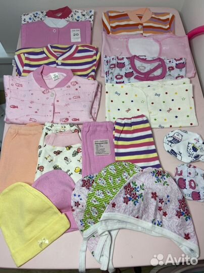 Пакетом новые вещи 56-62р