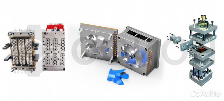 Изготовление пресс-форм для литья пластмасс