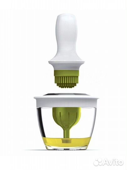 Масленка с силиконовой кистью-дозатором