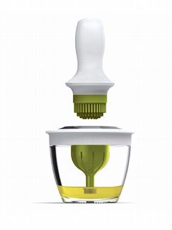 Масленка с силиконовой кистью-дозатором