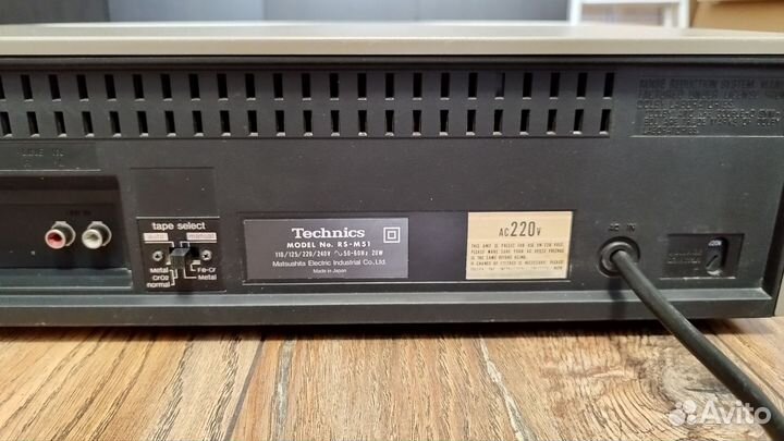 Дека кассетная Technics RS M-51