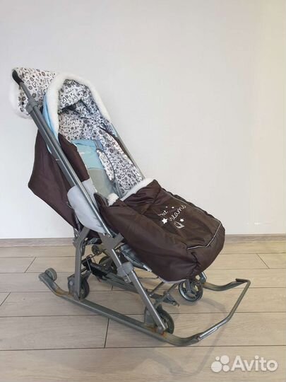 Коляска санки