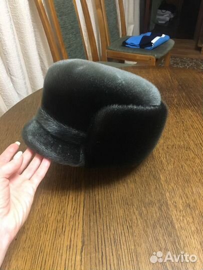 Меховая мужская кепка
