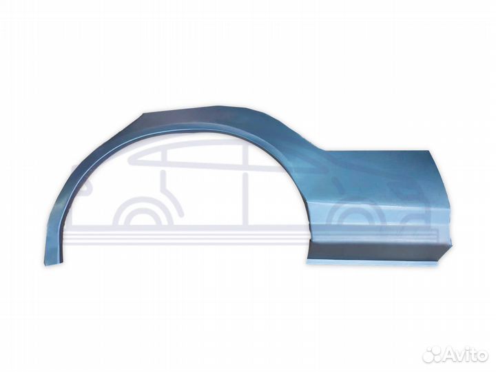 Кузовные арки Nissan Presea II задняя