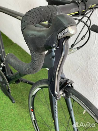 Carbon шоссе Scott Solace 20 Shimano 105 8,3кг XL