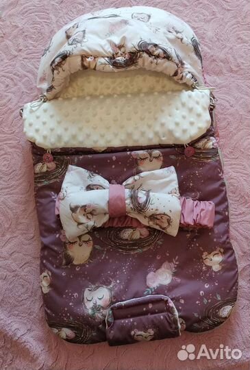 Конверт на выписку для девочки