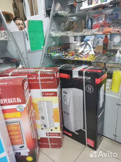 Обогреватель новый