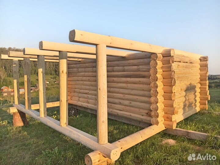 Сруб для бани 6 на 4