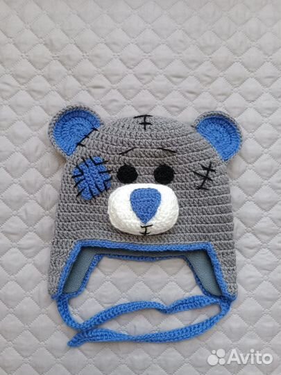 Шапка на мальчика, весна-осень