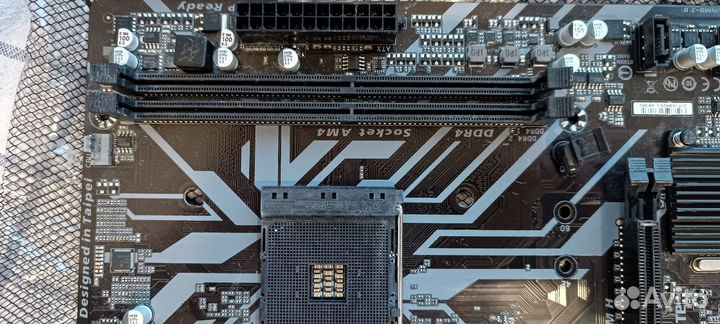 Материнская плата Gigabyte B450M H DDR4