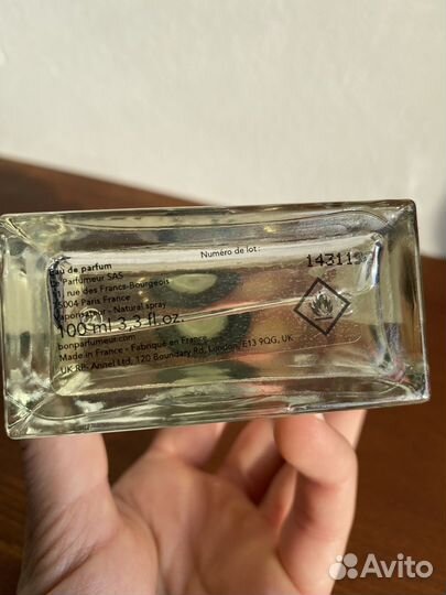 Парфюмерная вода унисекс Bon parfumeur Paris 003