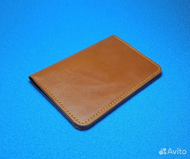 Обложка для документов натуральная кожа