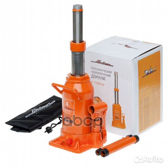Домкрат телескопич. 4т в сумке (MIN - 229 мм, M