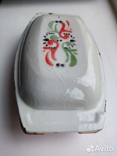 Чугунная форма с крышкой для запекания