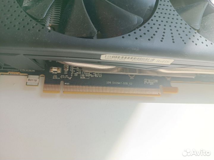 Видеокарта rx480 8gb