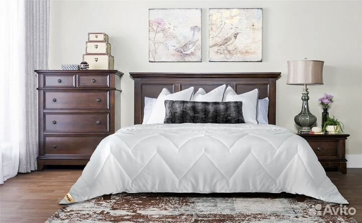 Одеяло евро 200х220 см. Танго Silver Бамбук