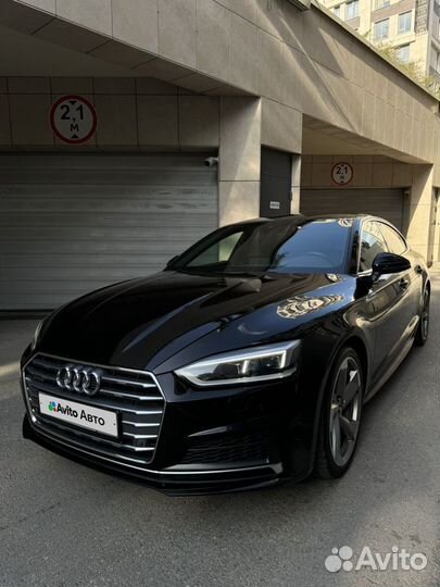 Audi A5 2.0 AMT, 2018, 131 000 км