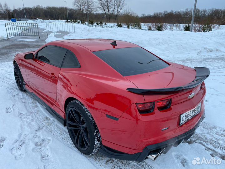 Спойлер багажника Шевроле Камаро 5 Welser