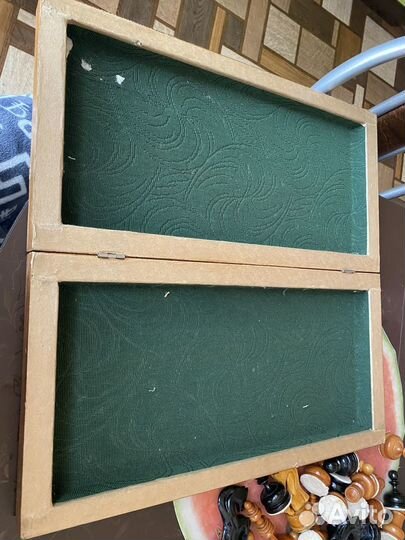 Шахматы ручной работы, игровое поле 32на32