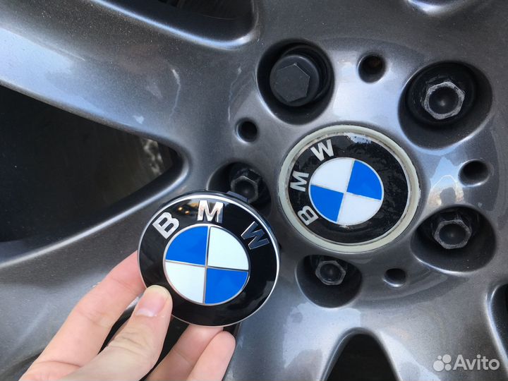 Заглушки ступицы на диски бмв BMW для E F G серий