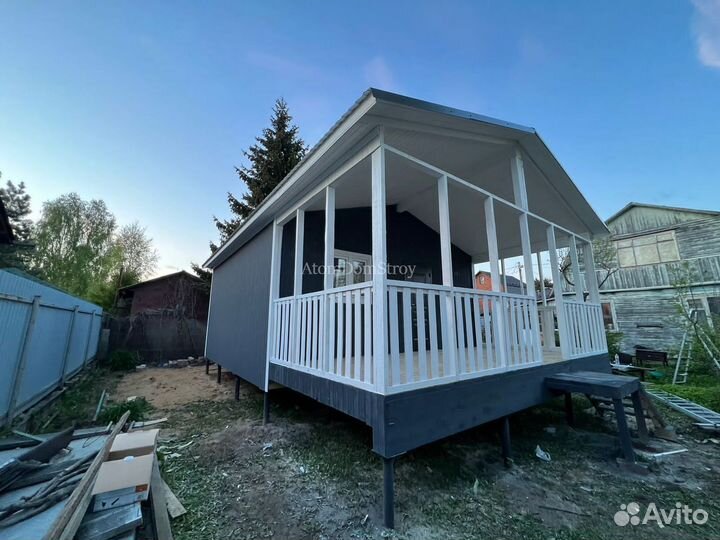 Модульный дом из бытовок