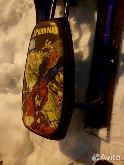 Снегокат Spider-Man + Санки - коляска