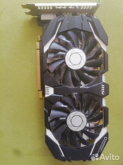 Видеокарта gtx 1060 6gb msi