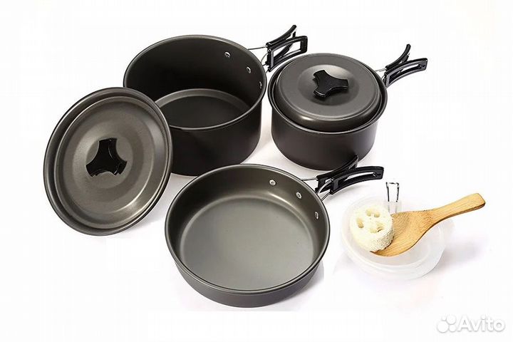 Набор туристической посуды Cooking Set AL-300