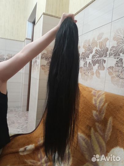 Волосы натуральные 75 см б/у