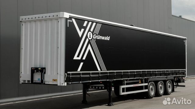 Полуприцеп шторный Grunwald Gr.CS, 2024