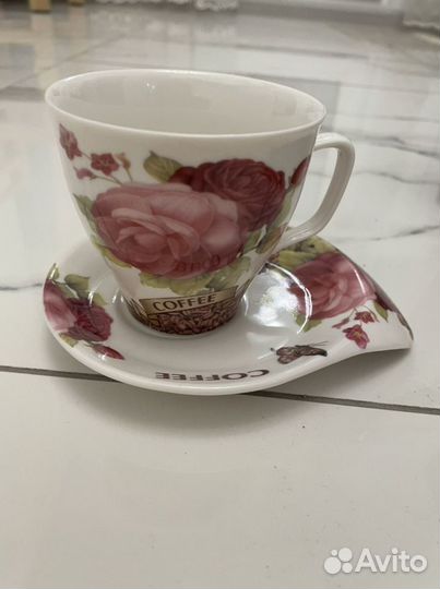 Чашка блюдце