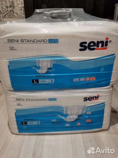 Памперсы для взрослых seni 3
