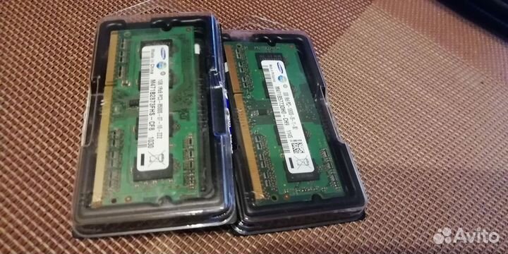 Память SoDimm DDR3 1GB+2Gb Samsung для ноутбука
