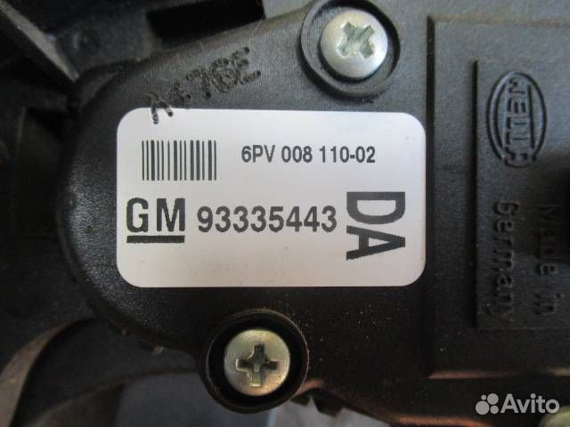 Педаль газа Opel Meriva (A) 2006 93335443DA