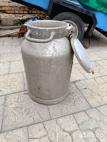 Фляга алюминиевая бу 40л