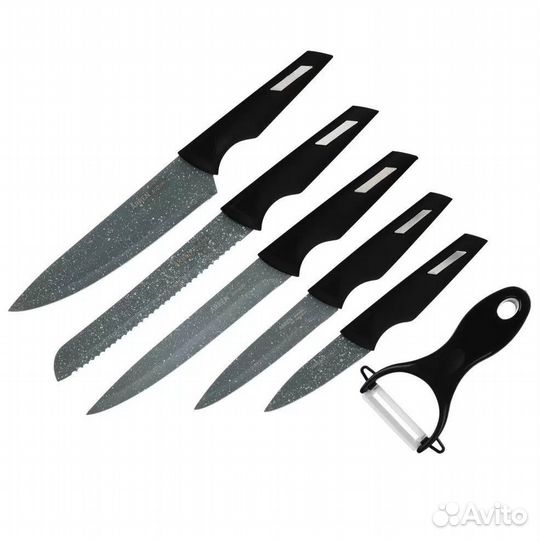 Набор ножей кухонных Satoshi Аррен 6 предметов