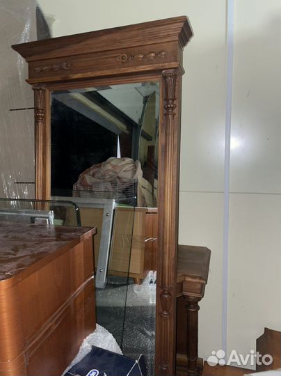 Зеркало массив дуба стиль модерн