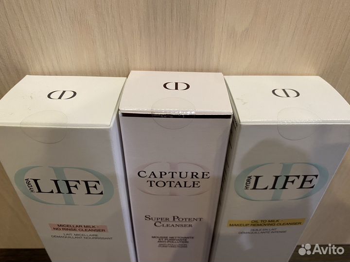 Dior Hydra Life и Capture Total молочко и мусс