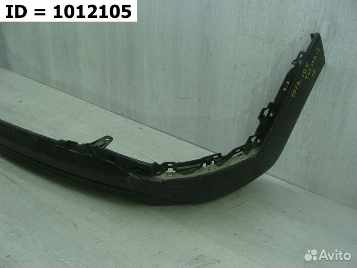 Спойлер заднего бампера Hyundai Tucson