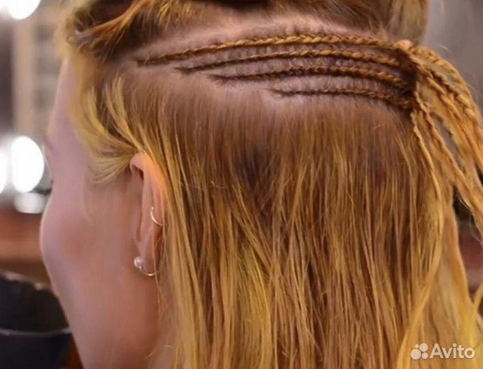 Голливудское наращивание волос