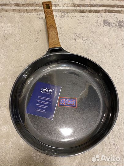 Сковорода новая Gipfel Xylan литой алюминий 26см