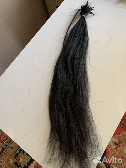 Волосы для наращивания 70 см бу