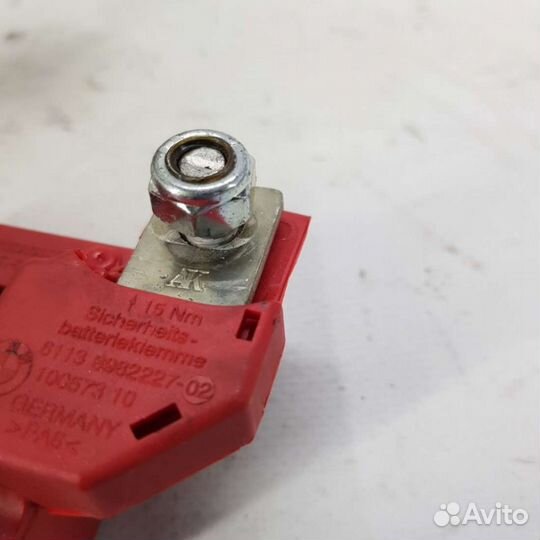 Клемма аккумулятора плюс 6113 6982227 BMW 7 F01/F0